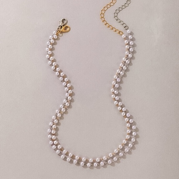 ⚜️[𝟯/$𝟭𝟴]⚜️NEW Pearl Delicate String Choker - Picture 6 of 13